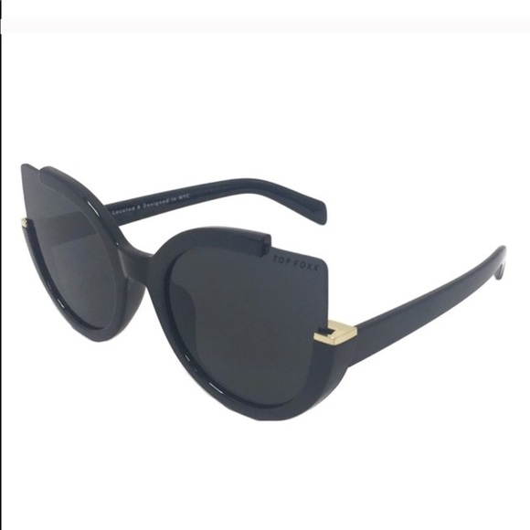 Black Cat Eye Sunnies | Chloe | Topfoxx - Picture 3 of 4